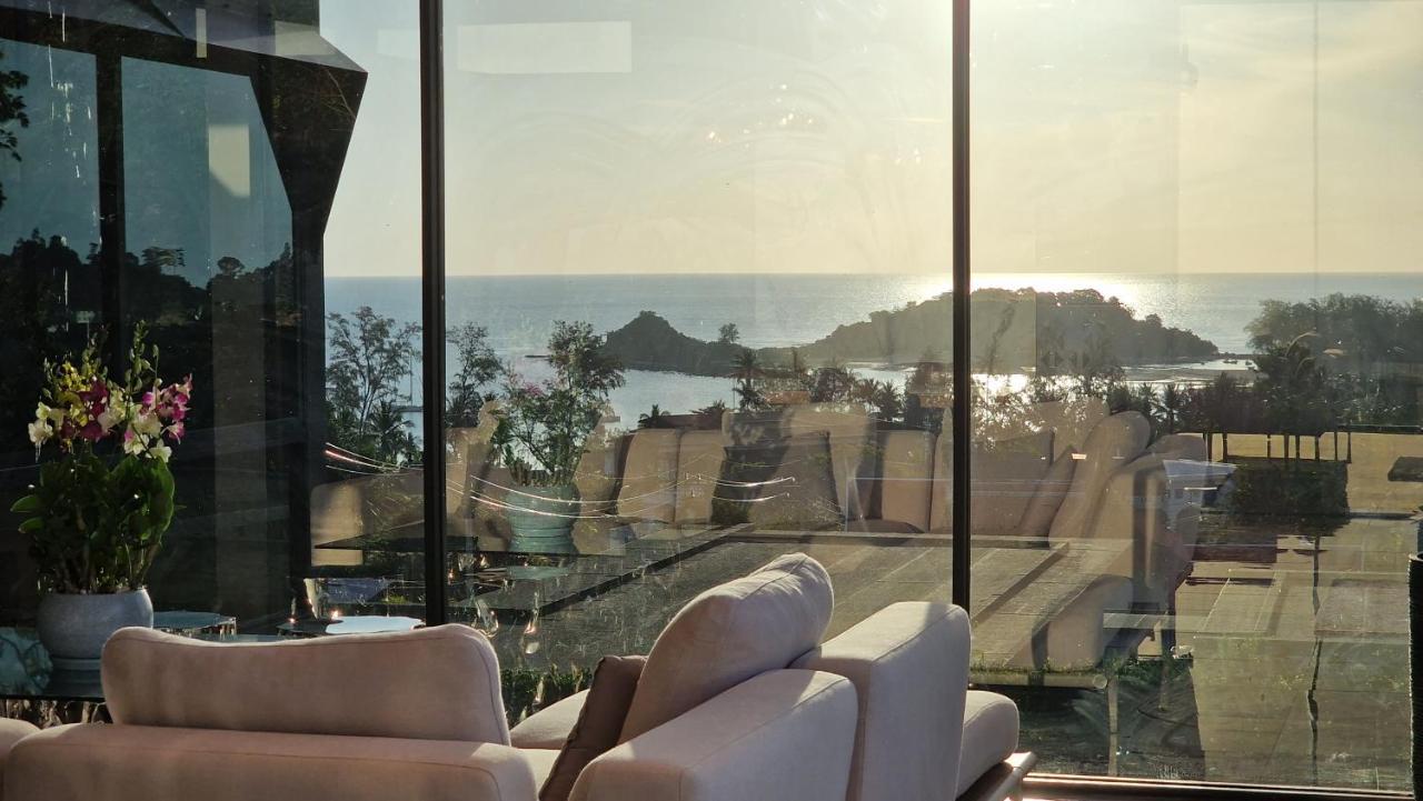 Villa Obsidian, With Staff, Sea View And Walk To Choeng Mon Beach Exterior photo