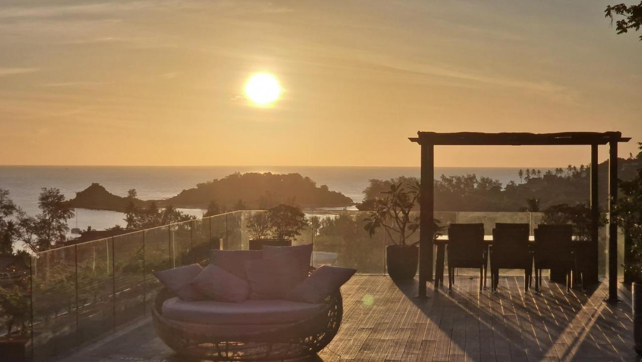 Villa Obsidian, With Staff, Sea View And Walk To Choeng Mon Beach Exterior photo