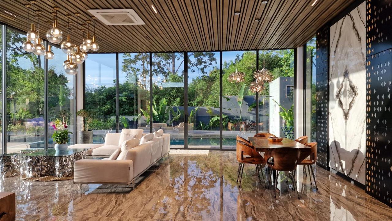Villa Obsidian, With Staff, Sea View And Walk To Choeng Mon Beach Exterior photo