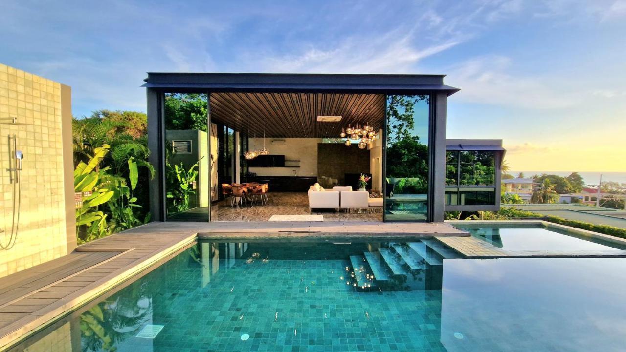 Villa Obsidian, With Staff, Sea View And Walk To Choeng Mon Beach Exterior photo