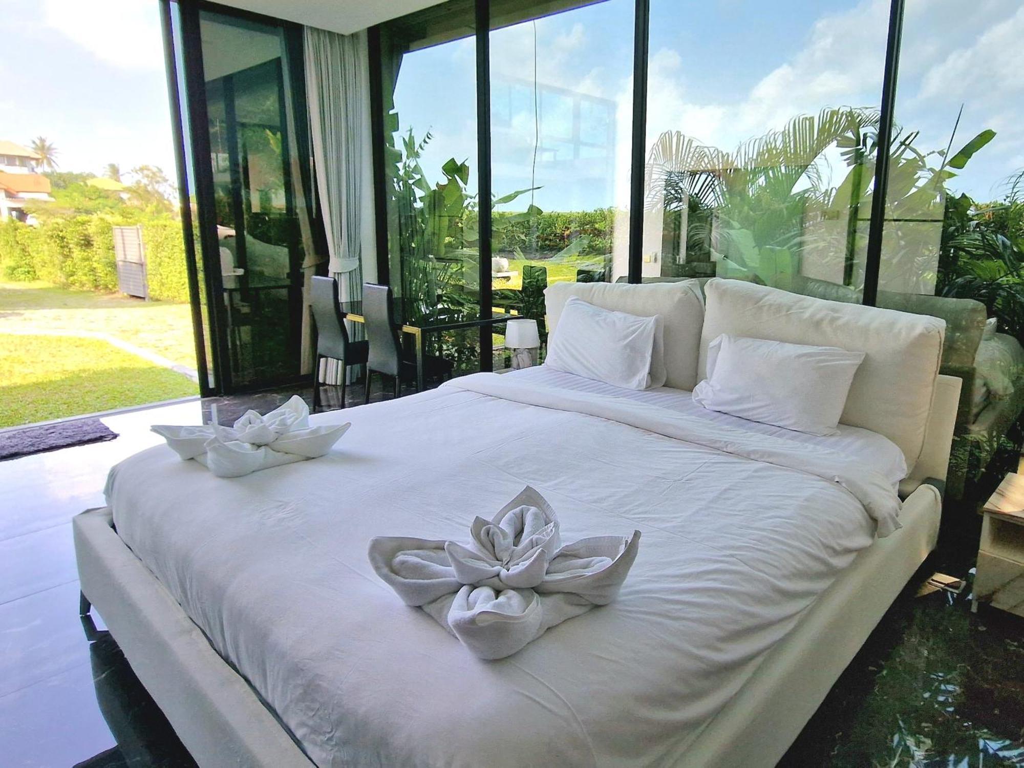 Villa Obsidian, With Staff, Sea View And Walk To Choeng Mon Beach Exterior photo