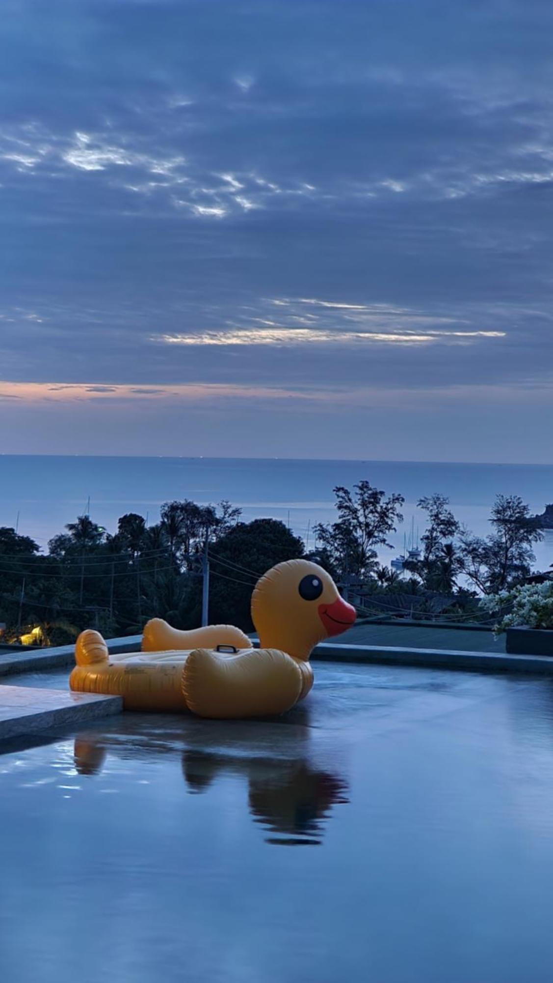 Villa Obsidian, With Staff, Sea View And Walk To Choeng Mon Beach Exterior photo
