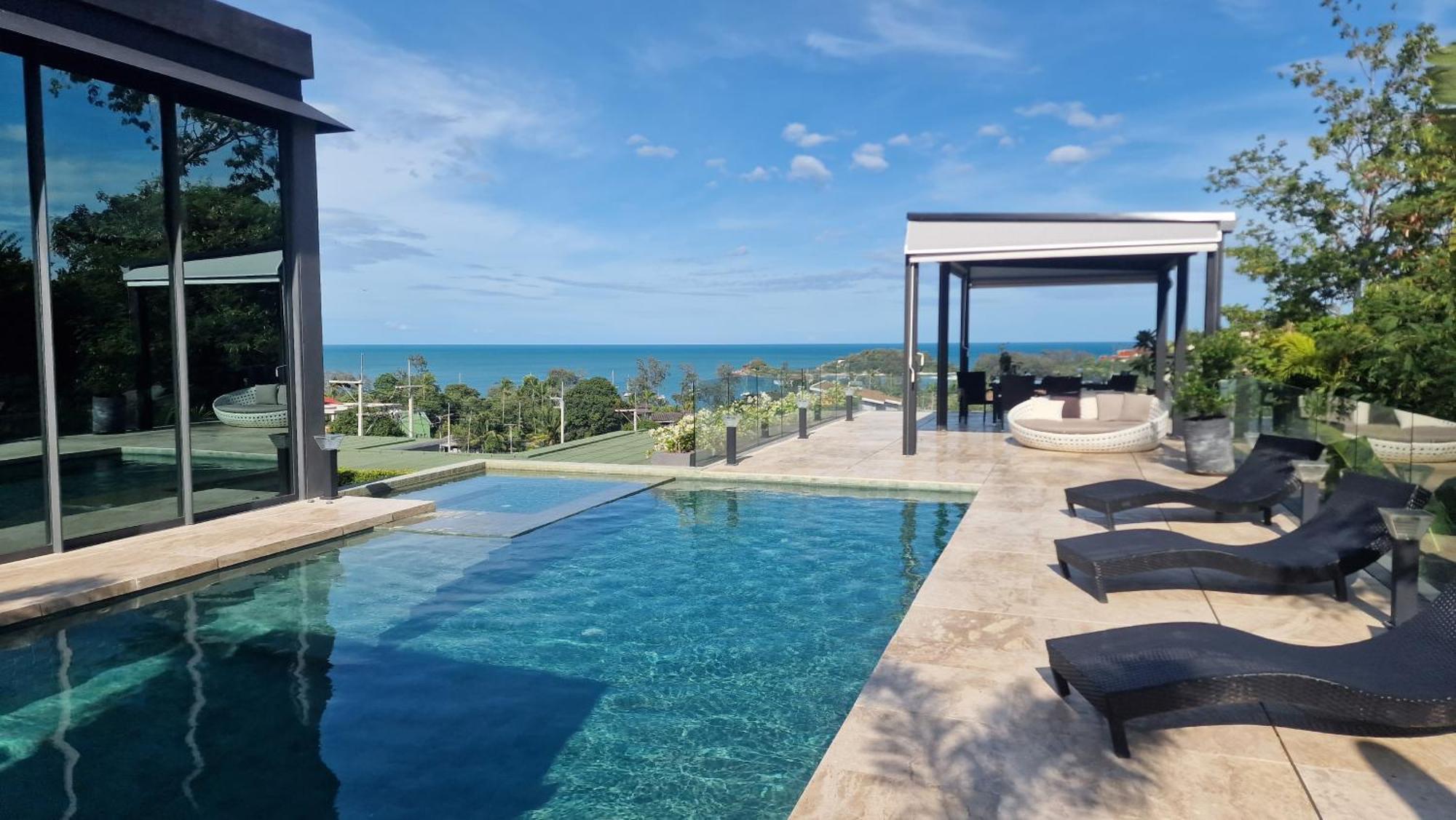 Villa Obsidian, With Staff, Sea View And Walk To Choeng Mon Beach Exterior photo