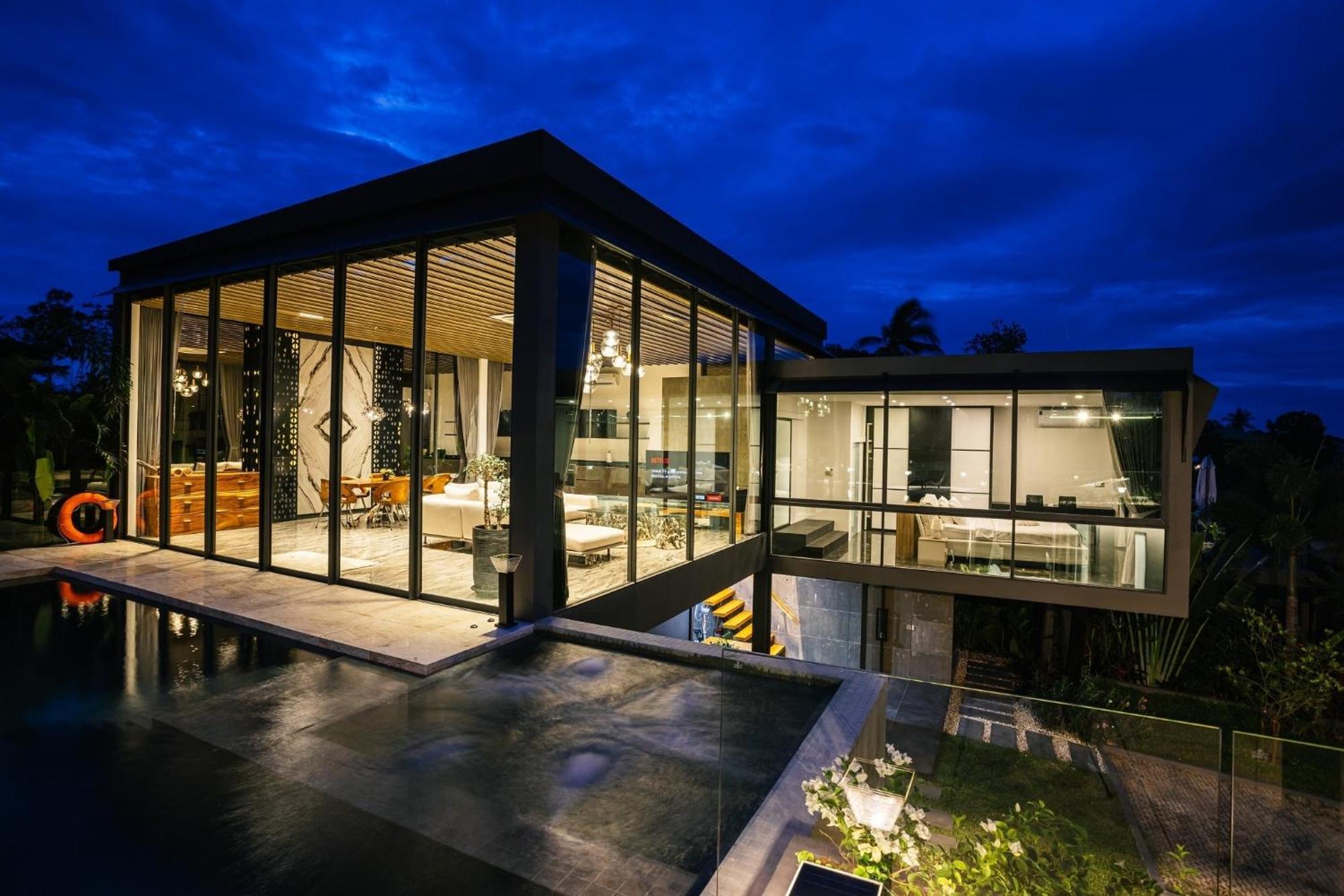 Villa Obsidian, With Staff, Sea View And Walk To Choeng Mon Beach Exterior photo