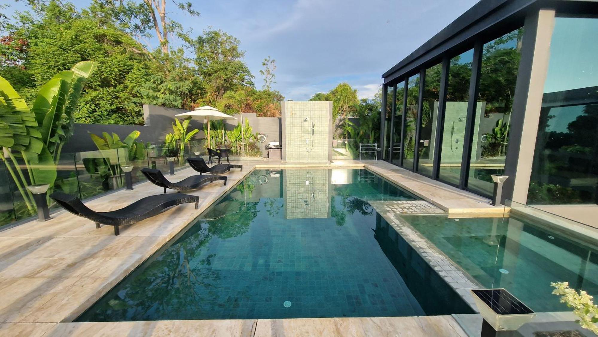 Villa Obsidian, With Staff, Sea View And Walk To Choeng Mon Beach Exterior photo