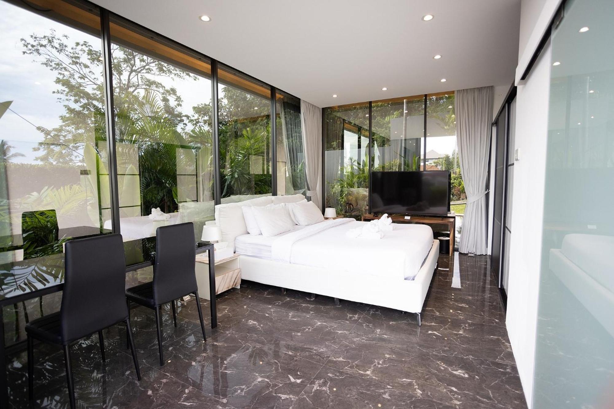 Villa Obsidian, With Staff, Sea View And Walk To Choeng Mon Beach Exterior photo